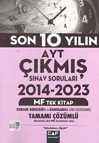 AYT MF Son 10 Yılın Çıkmış Soruları - 1