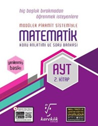 AYT Modüler Piramit Sistemiyle Matematik Konu Anlatımı ve Soru Bankası 2. Kitap - 1