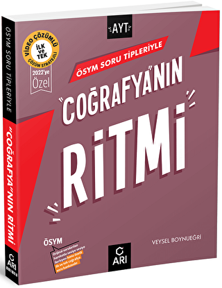 AYT ÖSYM Soru Tipleriyle Coğrafya`nın Ritmi - 1