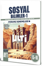 AYT Sosyal Bilimler 1 Branş Denemeleri - 1