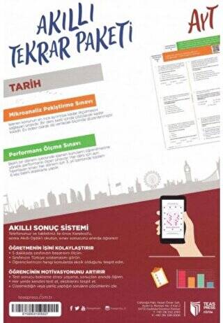AYT Tarih Akıllı Tekrar Paketleri - 1