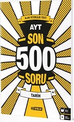 AYT Tarih Son 500 Soru - 1