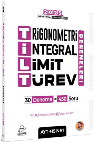 AYT TİLT Denemeleri - Trigonometri İntegral Limit Türev 30`lu Deneme Mert Hoca - 1