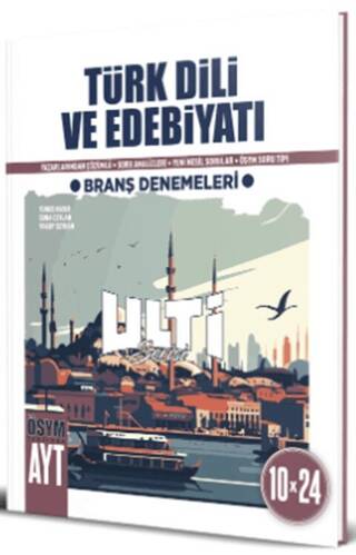 AYT Türk Dili ve Edebiyatı 10 x 24 Branş Denemeleri - 1