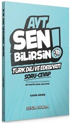 AYT Türk Dili ve Edebiyatı Sen Bilirsin Soru Cevap Kitabı - 1