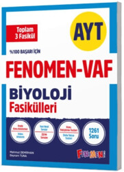 AYT VAF Biyoloji Fasikülleri Seti - Fenomen Yayınları
