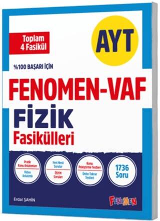 AYT VAF Fizik Fasikülleri Seti - 1