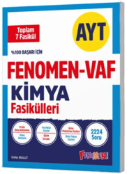 AYT VAF Kimya Fasikülleri Seti - Fenomen Yayınları