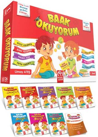Baak Okuyorum Hikaye Serisi 8 Kitap - 1