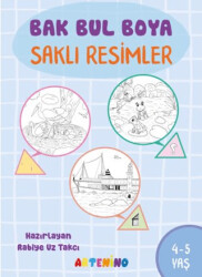 Bak Bul Boya – Saklı Resimler 4-5 Yaş - Artenino Yayıncılık