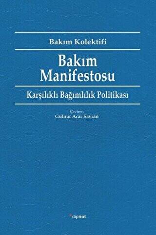 Bakım Manifestosu - 1
