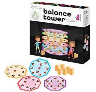 Balance Tower Zeka ve Akıl Oyunu 4+ Yaş 2+ Oyuncu - 1