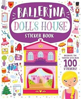 Ballerina Doll`s House Sticker Book - 1
