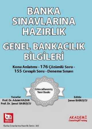 Banka Sınavlarına Hazırlık Genel Bankacılık Bilgileri - 1