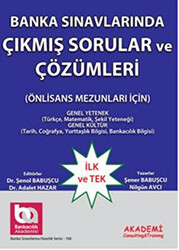 Banka Sınavlarında Çıkmış Sorular ve Çözümleri Önlisans Mezunları İçin Genel Yetenek - Genel Kültür - 1