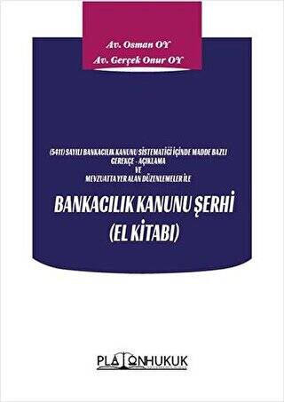 Bankacılık Kanuni Şerhi El Kitabı - 1