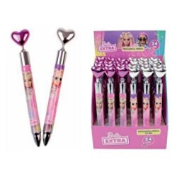 Barbie B-8036 Versatil Kalem- Kalp Başlıklı - Barbie