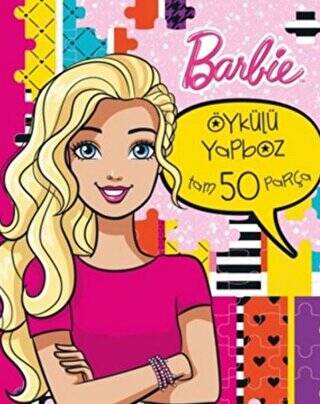 Barbie Öykülü Yapboz Kitabı - 1