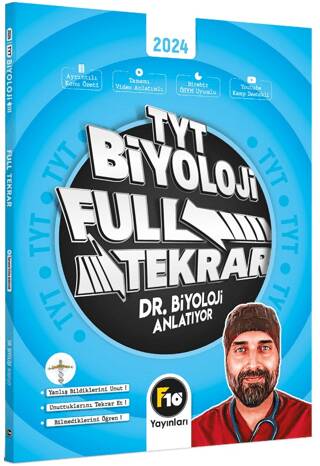Barış Hoca Dr. Biyoloji TYT Biyoloji Full Tekrar Video Ders Kitabı - 1