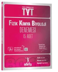 Barış Yayınları TYT Fizik Kimya Biyoloji FKB Denemesi 15 Adet - 1