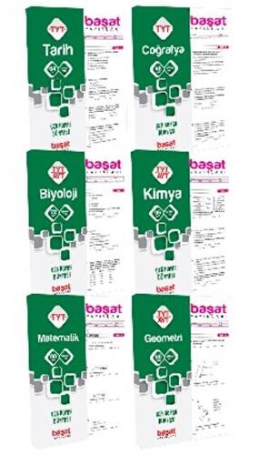 TYT Tarih Coğrafya Biyoloji Kimya Matematik Geometri Çek Kopar Yaprak Test Seti - 1