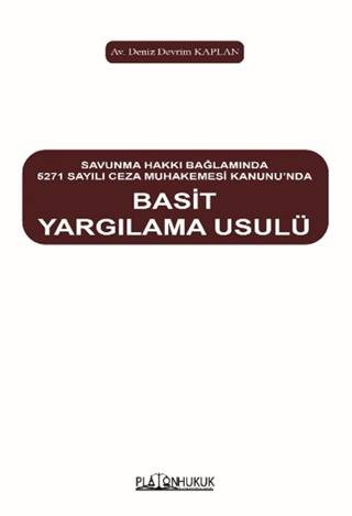 Basit Yargılanma Usulü - 1