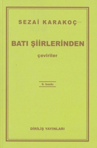 Batı Şiirlerinden Çeviriler - 1