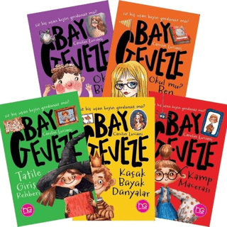Bay Geveze Kitap Seti 5 Kitap Takım - 1