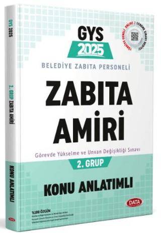 Belediye Zabıta Personeli Zabıta Amiri 2. Grup Konu Anlatımlı - 1