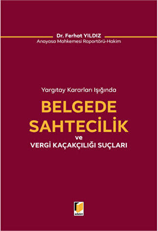 Belgede Sahtecilik ve Vergi Kaçakçılığı Suçları - 1