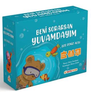 Beni Sorarsan Yuvamdayım - İşte Deniz Altı! - Kitap ve Yapboz Seti - 1