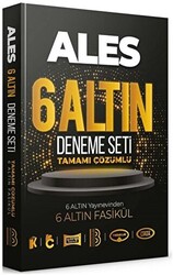 Benim Hocam 2023 ALES 6 Altın Deneme Çözümlü - 1