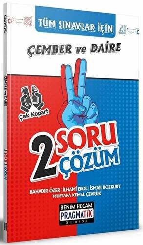 2022 Tüm Sınavlar İçin Çember ve Daire 2 Soru 2 Çözüm Fasikülü Pragmatik Serisi - 1