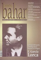 Berfin Bahar Aylık Kültür, Sanat ve Edebiyat Dergisi Sayı: 102 - 1