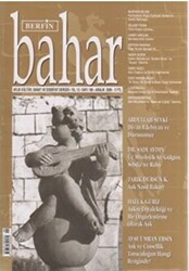 Berfin Bahar Aylık Kültür, Sanat ve Edebiyat Dergisi Sayı: 106 - 1