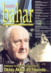 Berfin Bahar Aylık Kültür, Sanat ve Edebiyat Dergisi Sayı: 122 - 1