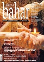 Berfin Bahar Aylık Kültür, Sanat ve Edebiyat Dergisi Sayı: 142 - 1