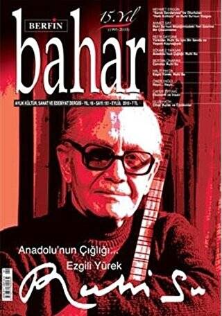 Berfin Bahar Aylık Kültür, Sanat ve Edebiyat Dergisi Sayı: 151 - 1