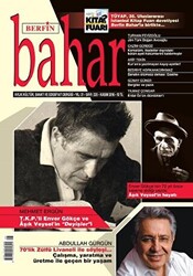 Berfin Bahar Aylık Kültür Sanat ve Edebiyat Dergisi Sayı: 225 Kasım 2016 - 1
