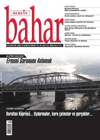 Berfin Bahar Aylık Kültür Sanat ve Edebiyat Dergisi Sayı: 313 Mart 2024 - 1