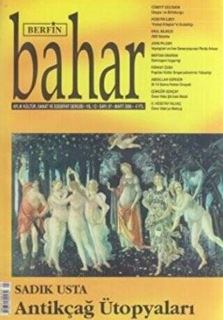 Berfin Bahar Aylık Kültür, Sanat ve Edebiyat Dergisi Sayı: 97 - 1