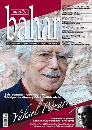 Berfin Bahar Aylık Kültür Sanat ve Edebiyat Dergisi Yıl: 23 Sayı: 240 Şubat 2018 - 1
