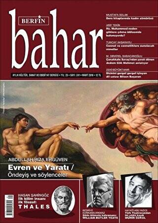 Berfin Bahar Aylık Kültür Sanat ve Edebiyat Dergisi Yıl: 23 Sayı: 241 Mart 2018 - 1