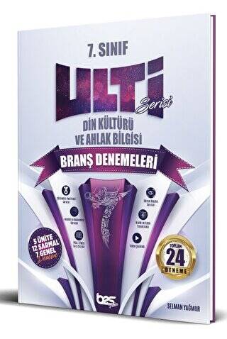 7. Sınıf Din Kültürü ve Ahlak Bilgisi Ulti Serisi Denemeleri - 1