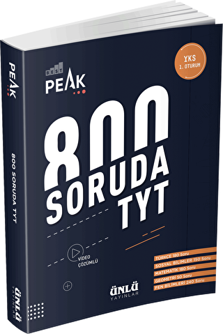 Best Peak 800 Soruda TYT Soru Bankası - 1
