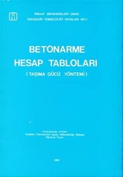 Betonarme Hesap Tabloları Taşıma Gücü Yöntemi - 1