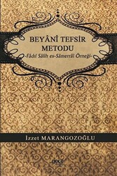 Beyani Tefsir Metodu - 1