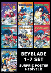 Beyblade 1-7 Poster Hediyeli Set - Komikşeyler Yayıncılık