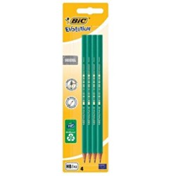 Bic Evolution 650 Hb Uç Kurşun Kalem 4`lü Set - Bic