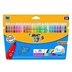 Bic Kıd Couleur Keçeli Boya Kalemi 24 Renk - Bic